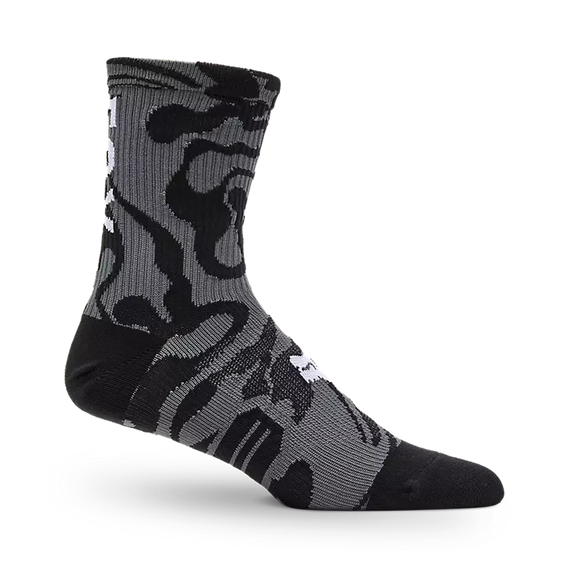 Fox 6" Ranger Sock Frequency Black / XS/S