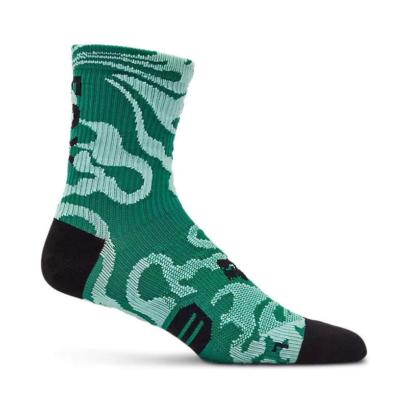 Fox 6" Ranger Sock Frequency Pine / XS/S