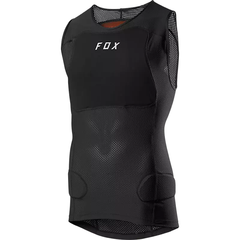 Fox Baseframe Pro Sleeveless Chest Guard Black / S