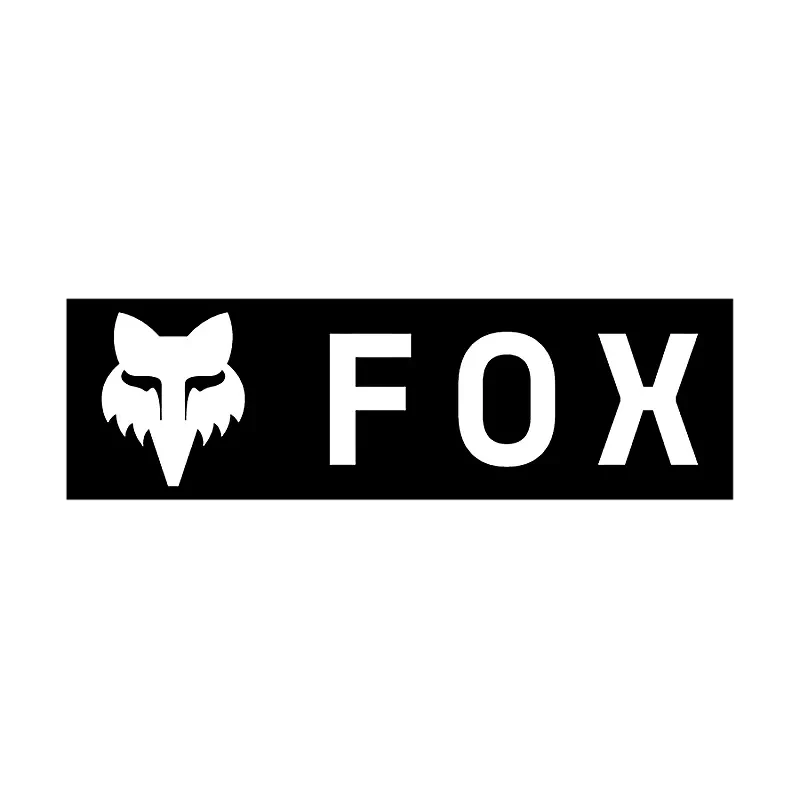 Fox Corporate Logo 3" Black / OS