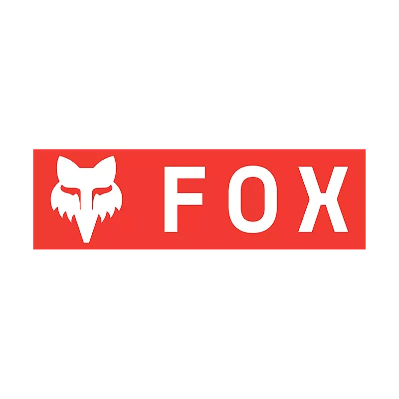 Fox Corporate Logo 7" Red / OS