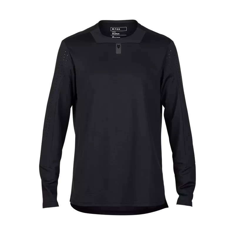 Fox Defend Long Sleeve Jersey Black / S