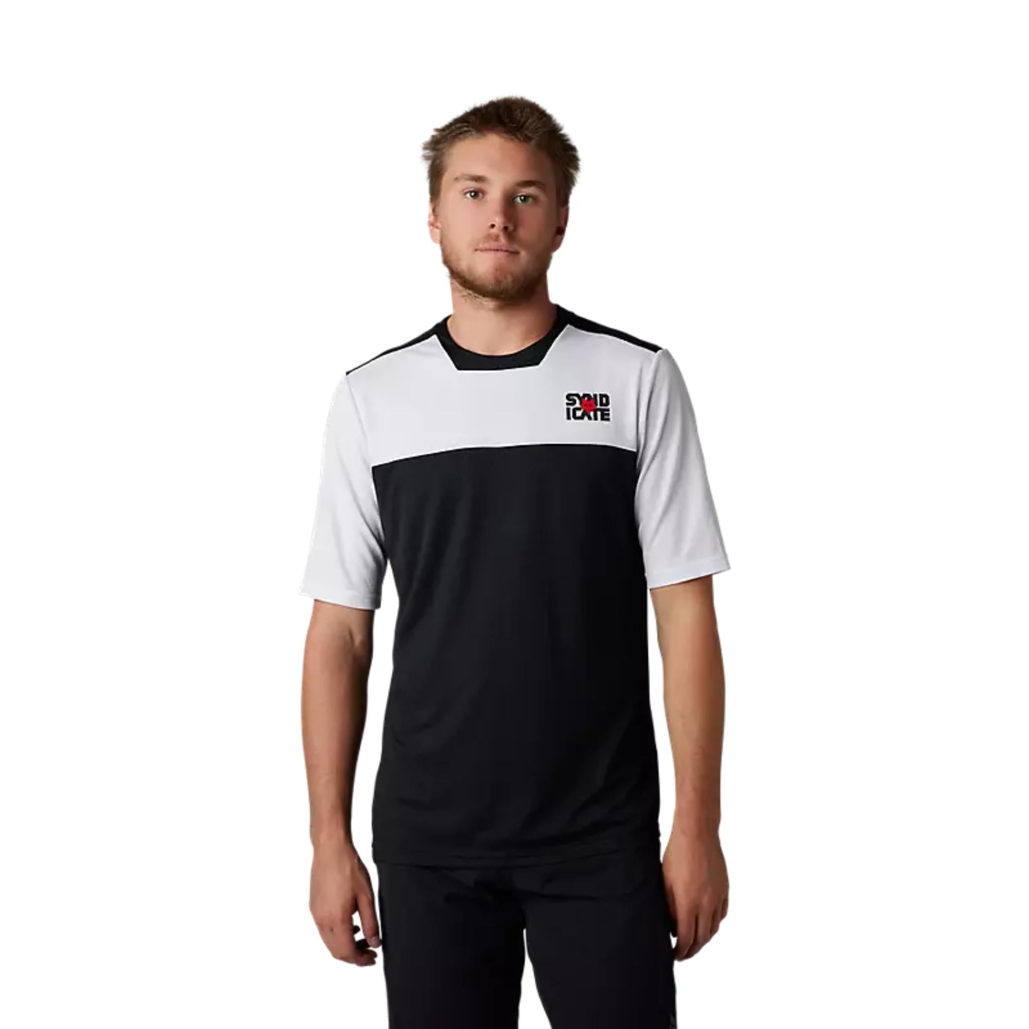 Fox Defend Syndicate Jersey White/Black / S