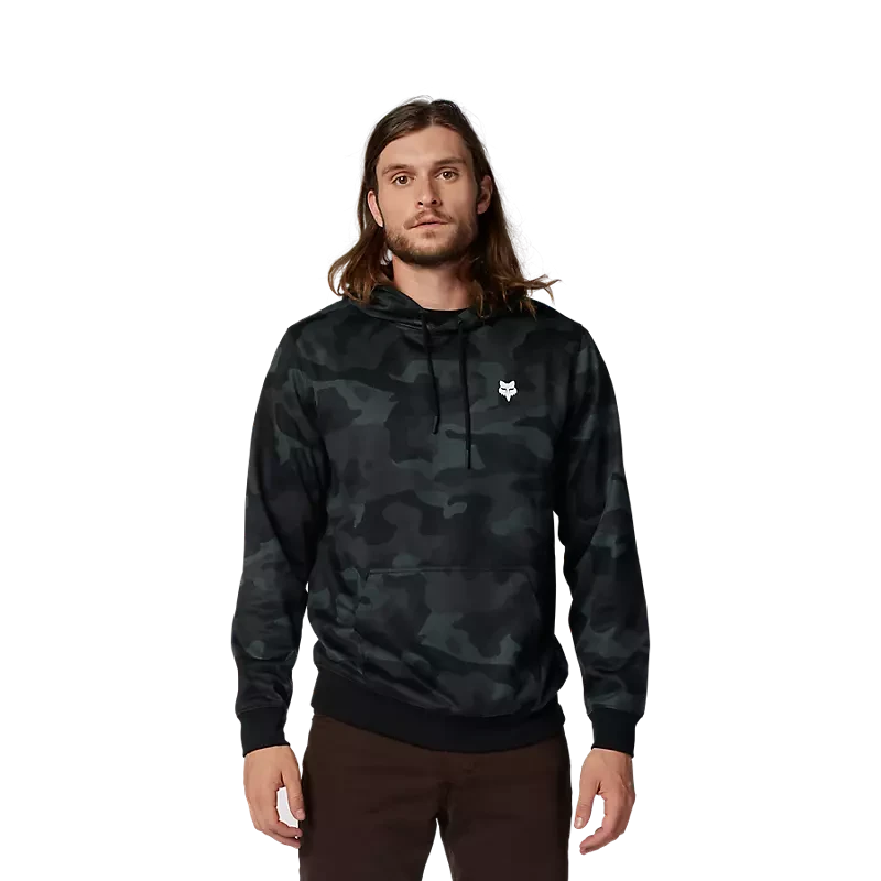 Fox Head Camo Fleece Pullover Black Camo / S