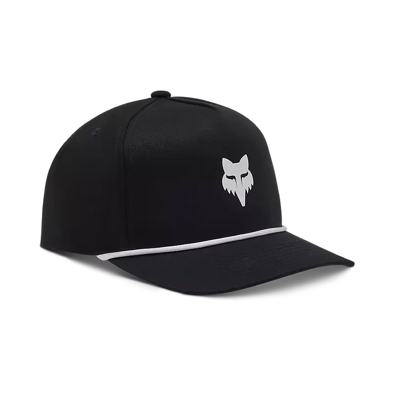 Fox Head Rope Hat Black / OS