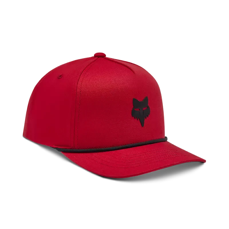 Fox Head Rope Hat Flame Red / OS
