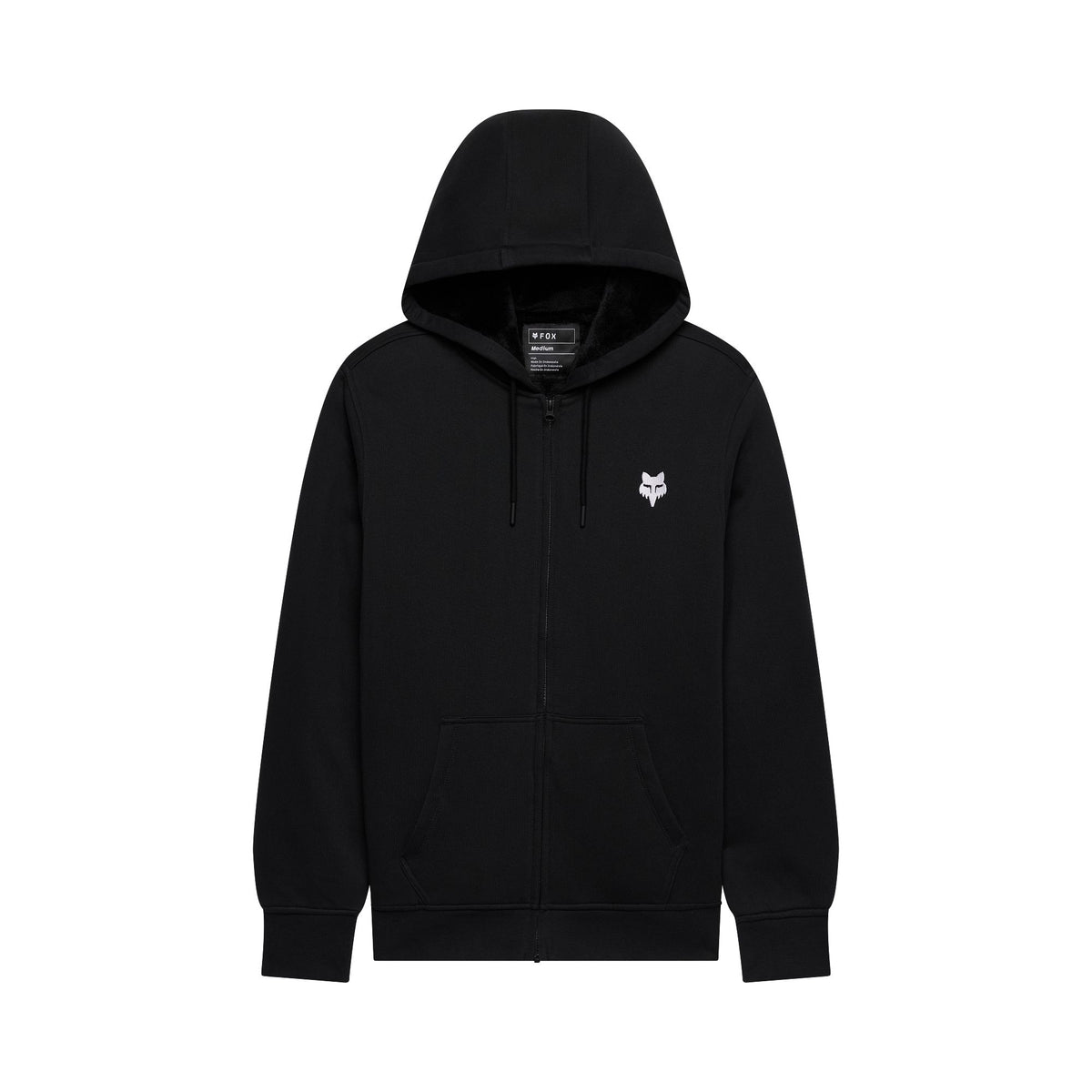 Fox Head Sasquatch Flc Zip Black / S