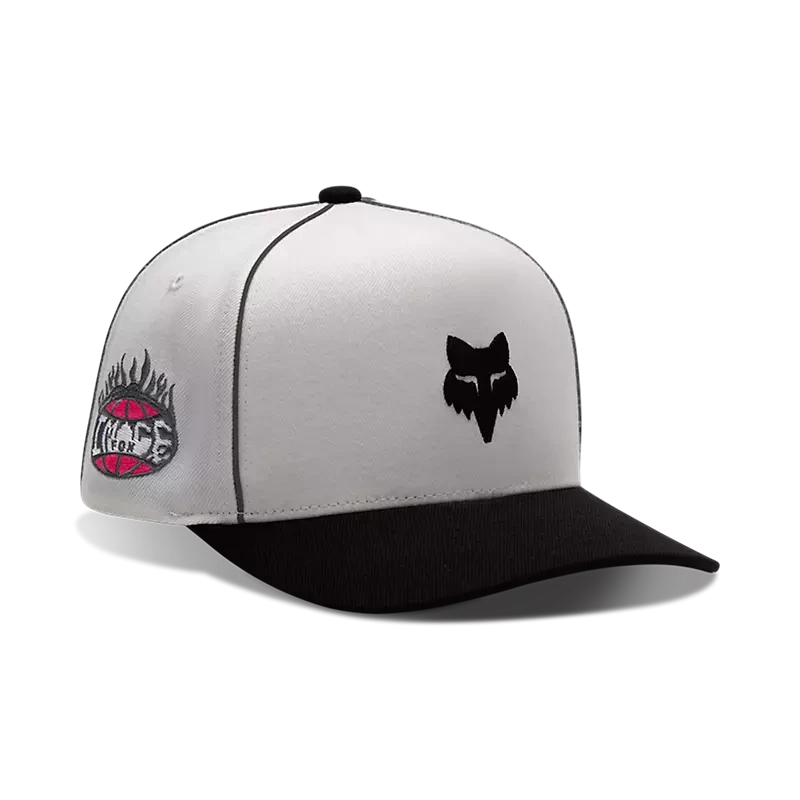 Fox Image Cosmo Snapback Hat White / OS