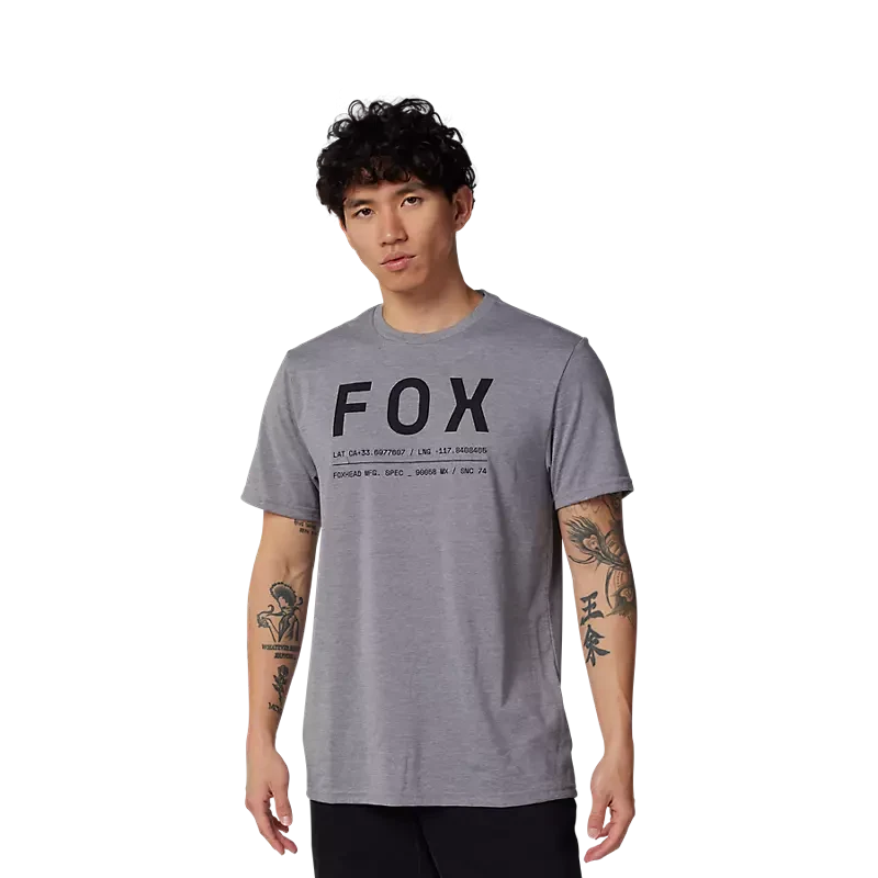 Fox Non Stop SS Tech Tee Heather Graphite / S