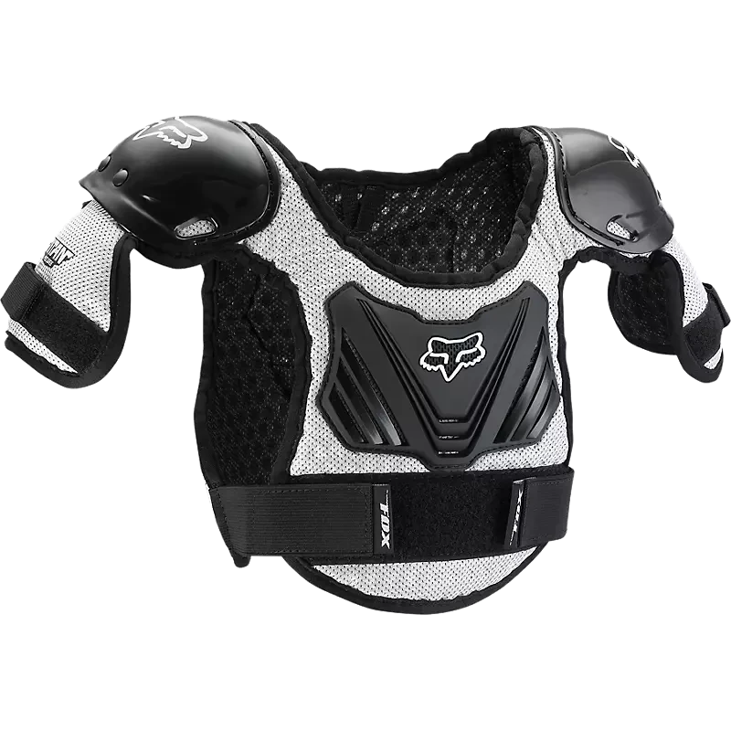 Fox Peewee Titan Roost Deflector Black/Silver / S/M