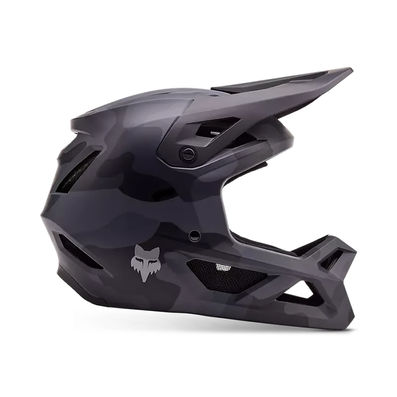 Fox Rampage Camo Helmet Black Camo / XS