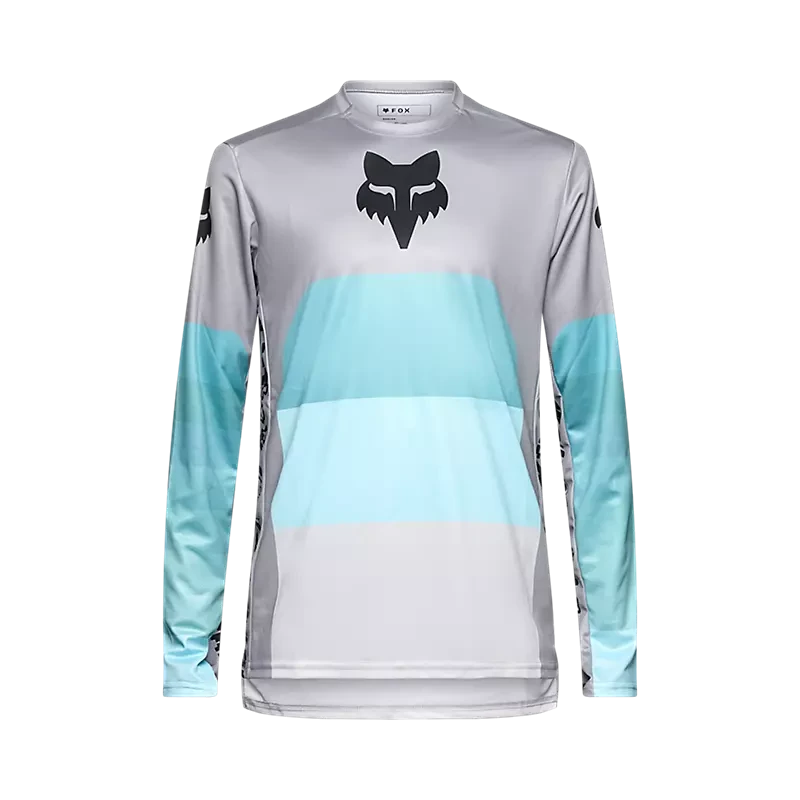 Fox Ranger LS Jersey Grid Steel Grey / S