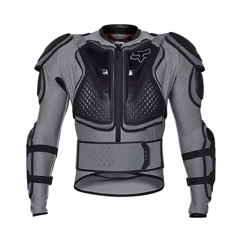 Fox Titan Sport Chest Guard Jacket Cloud Grey / S