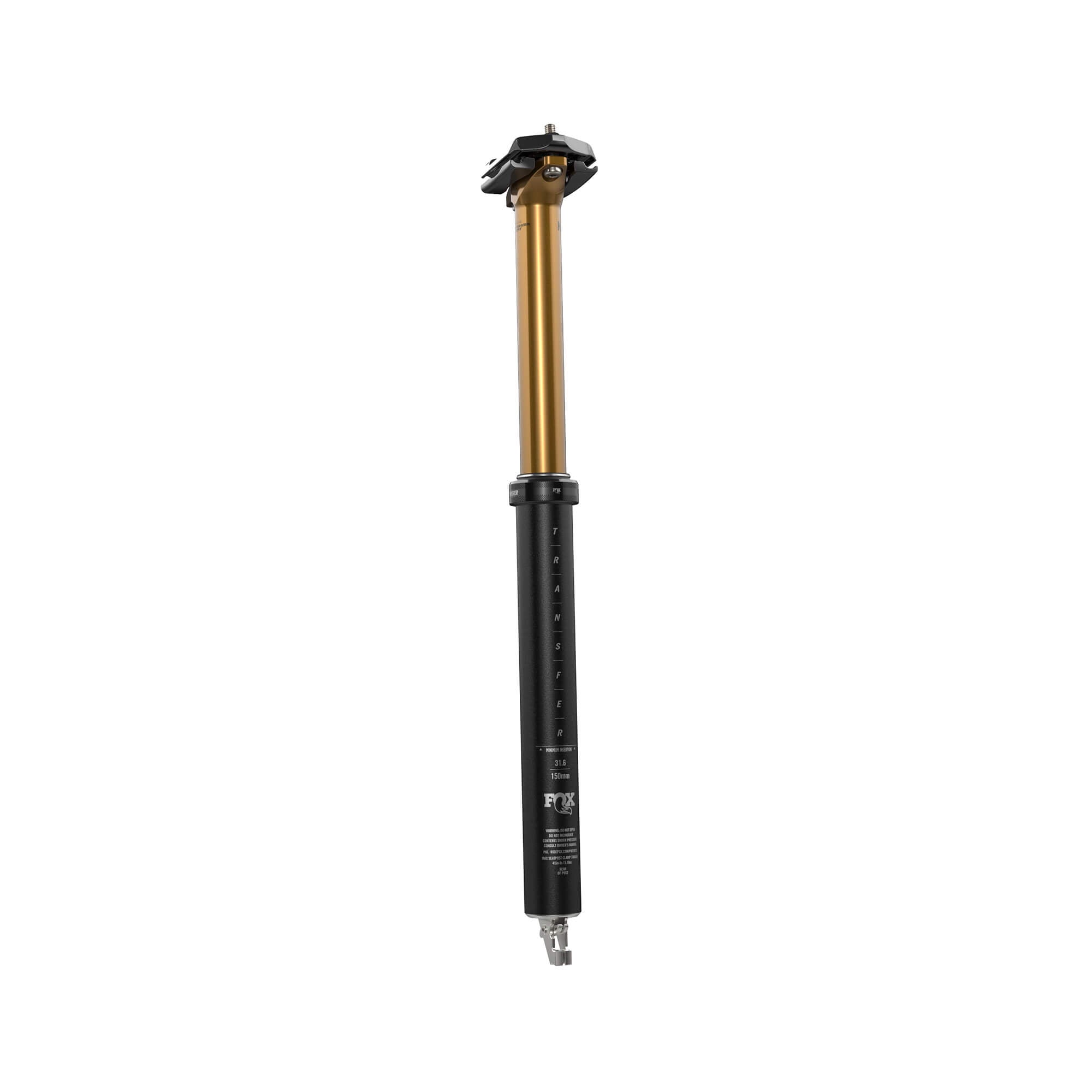 Fox Transfer Factory Dropper Seatpost 2025 Black / 30.9 x 120mm