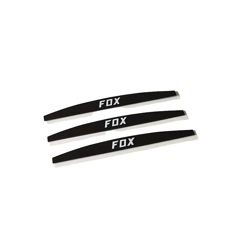 Fox Vue Mud Guards - 3 Pk Clear