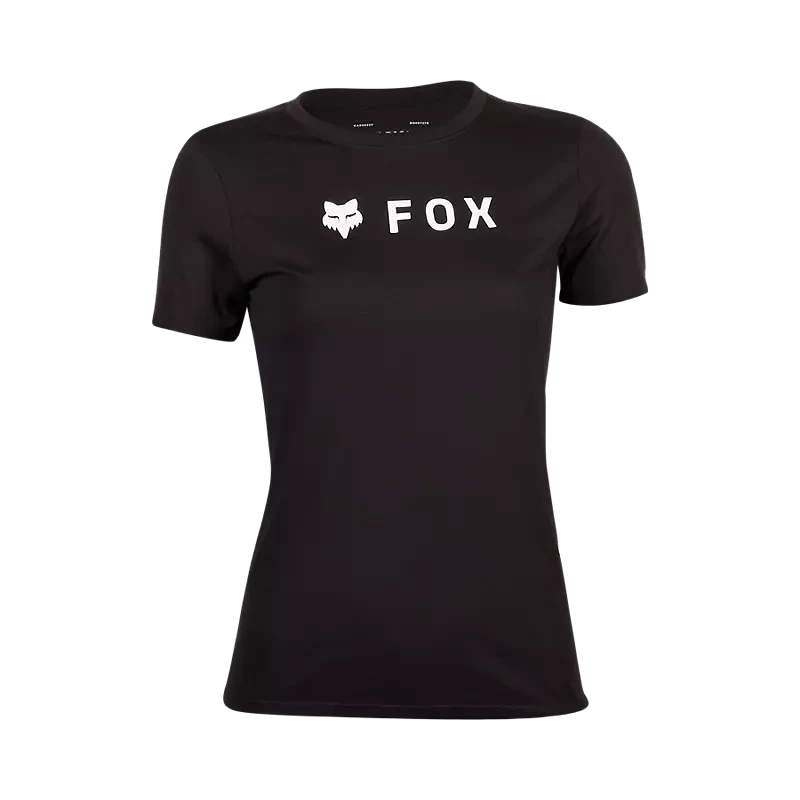 Fox Womens Absolute SS Tech Tee Black / XS