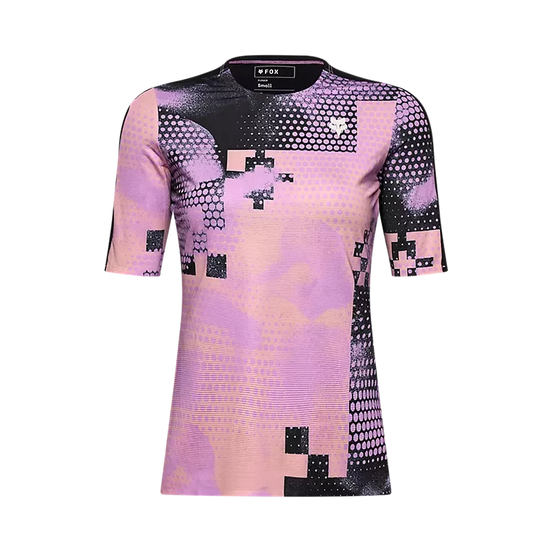 Fox Womens Flexair Ascent SS Pulse Dusty Rose / XS