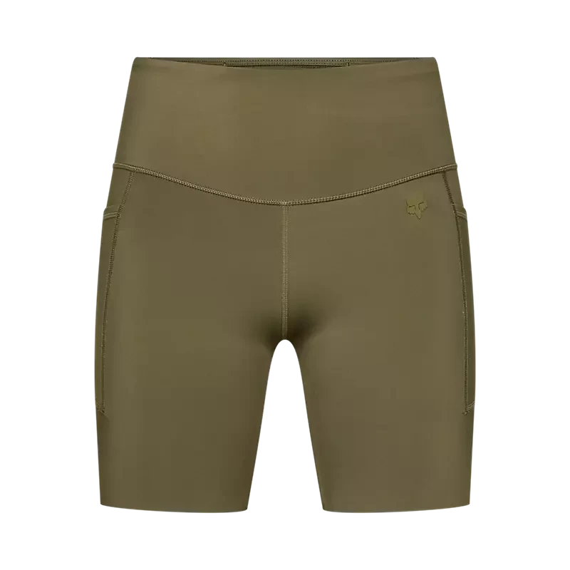 Fox Womens Motive Biker Short Olive Green / XS