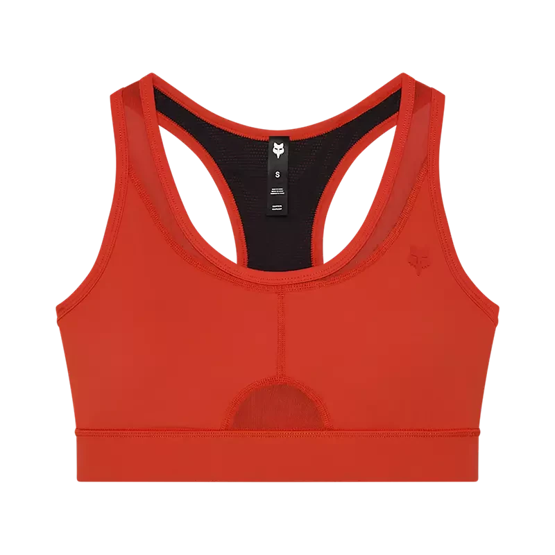 Fox Womens Motive Bra Blood Orange / XS