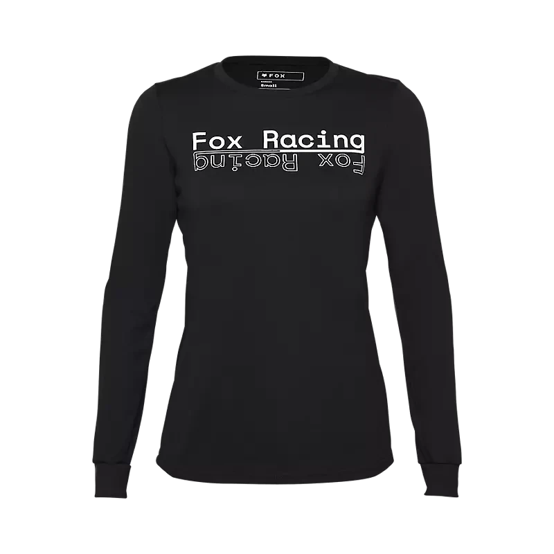 Fox Womens Ranger Drirelease 3/4 Sleeve Jersey Black / S