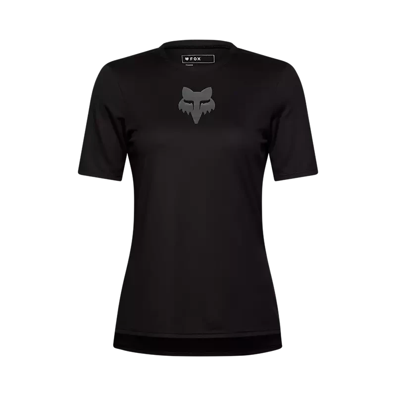 Fox Womens Ranger SS Jersey Fox Head Black / XS