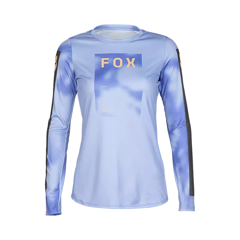Fox Womens Ranger Taunt Long Sleeve Jersey Tulip / S