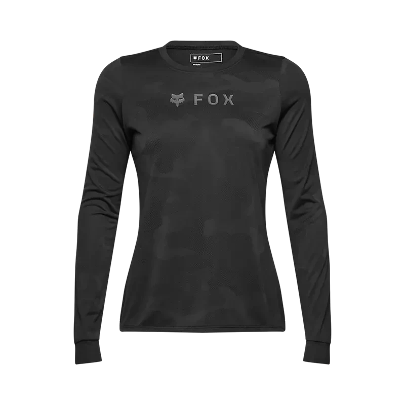 Fox Womens Ranger Tru Dri LS Jersey Black / XS