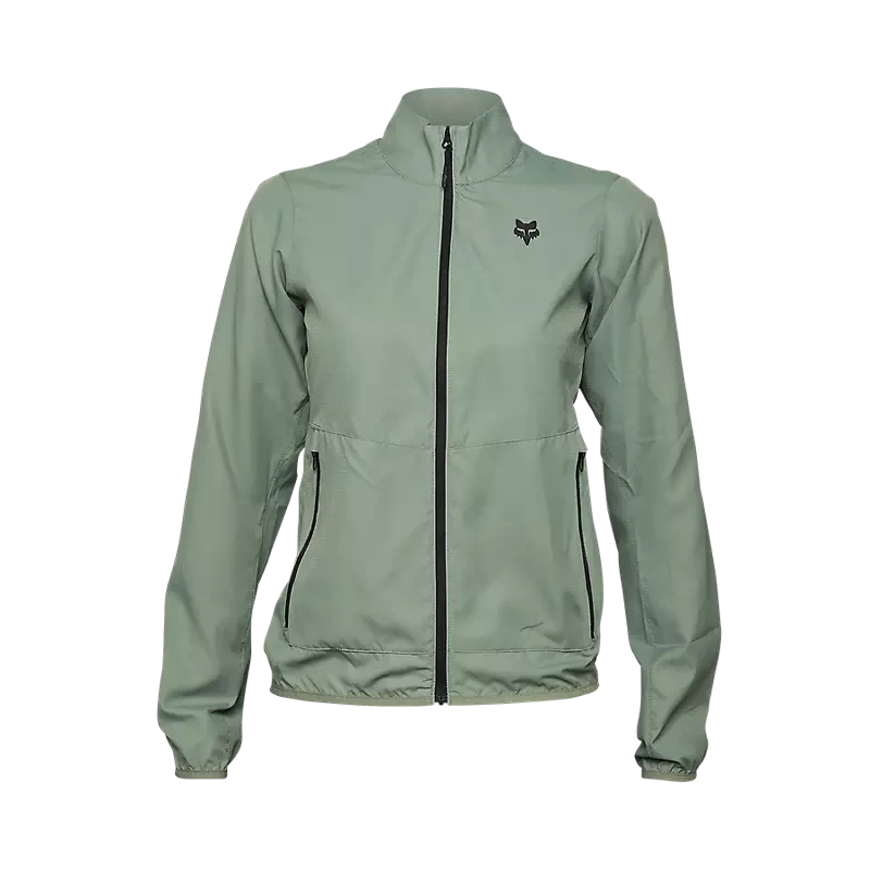 Fox Womens Ranger Wind Jacket 2024 Moss / XS