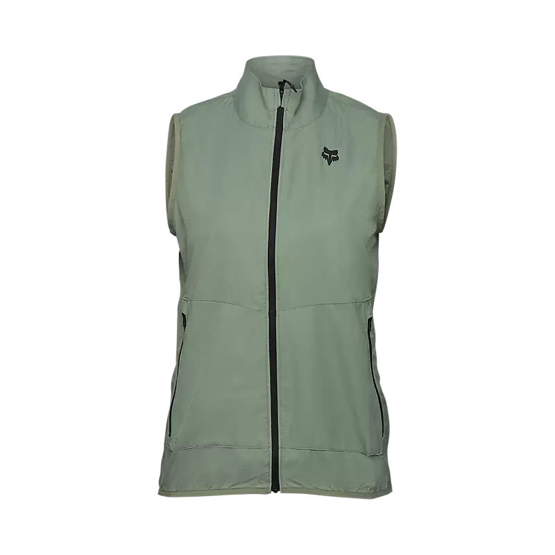 Fox Womens Ranger Wind Vest 2024 Moss / XS