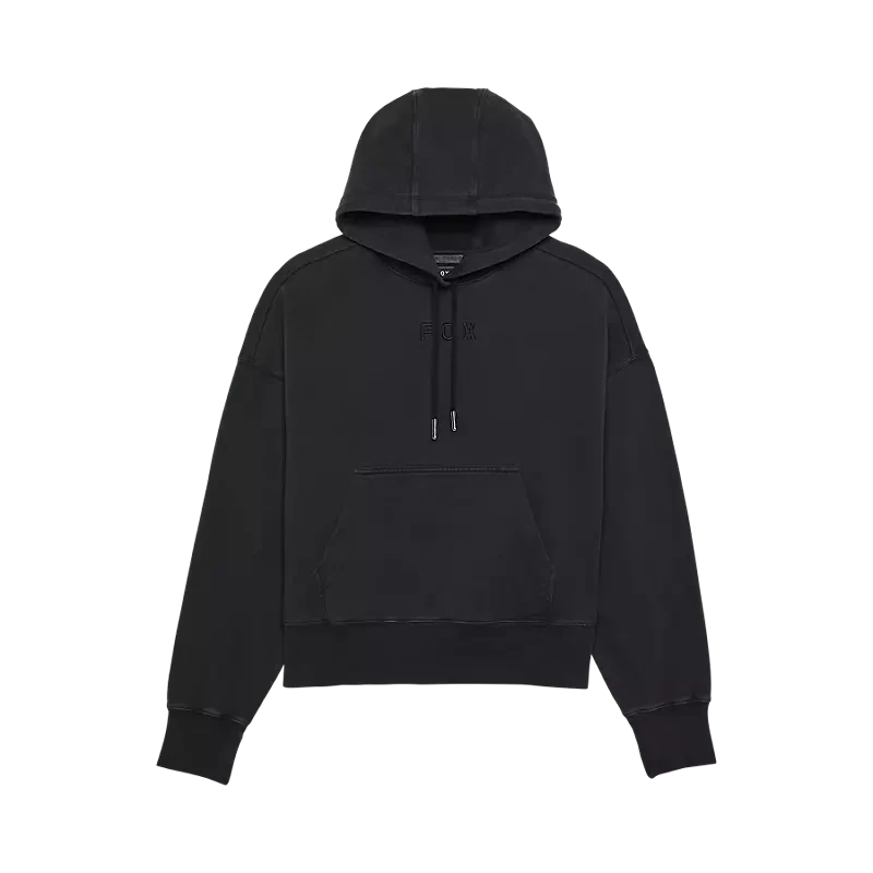 Fox Womens Wordmark OV Fleece Pullover Black / XS