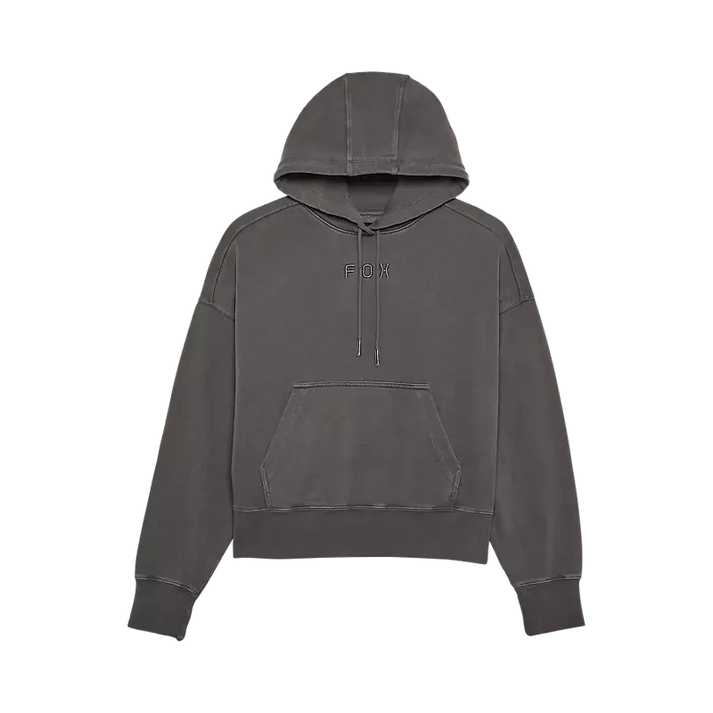 Fox Womens Wordmark OV Fleece Pullover Pewter / XS