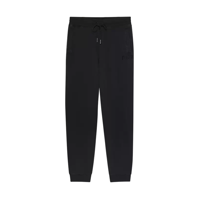 Fox Wordmark Fleece Jogger Black / S