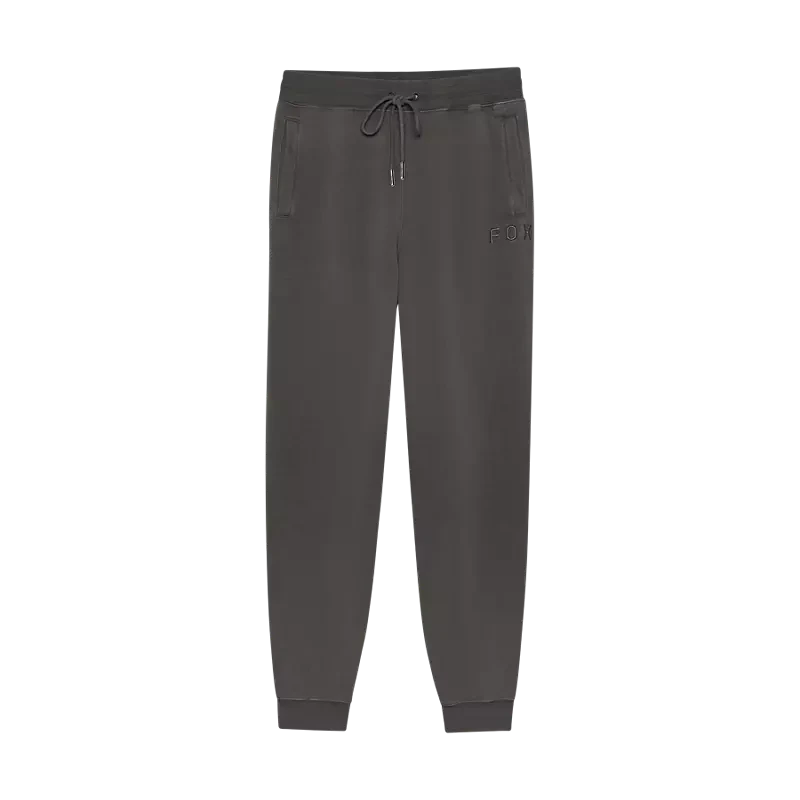 Fox Wordmark Fleece Jogger Pewter / S