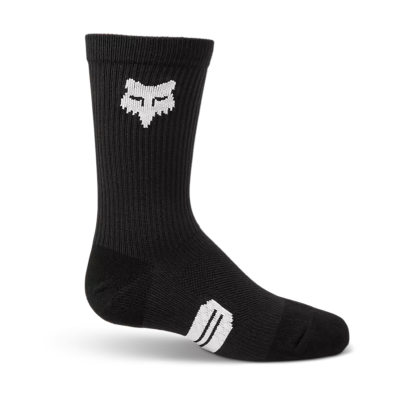Fox Youth 6" Ranger Crew Socks Black / YS