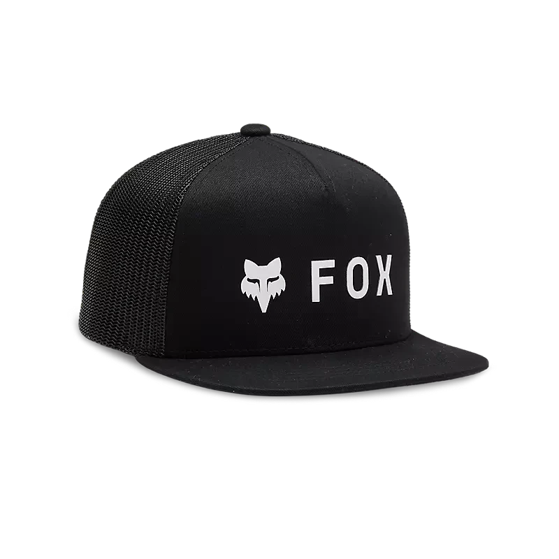 Fox Youth Absolute Snapback Mesh Hat Black / OS