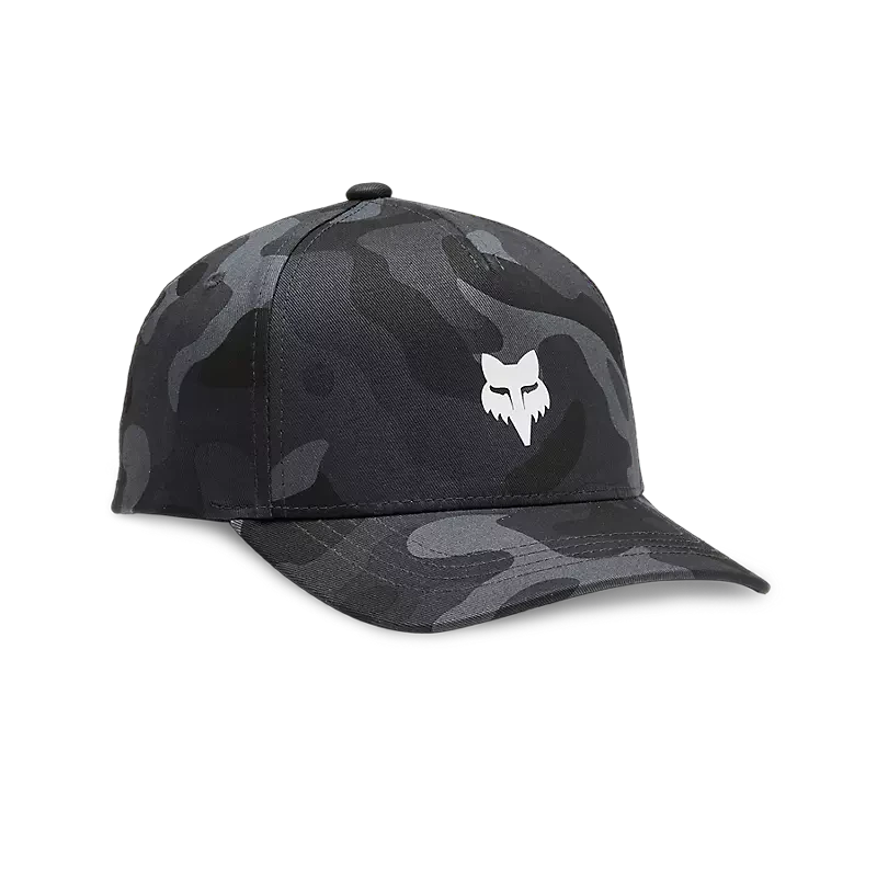 Fox Youth Camo 110 Snapback Hat Black Camo / OS
