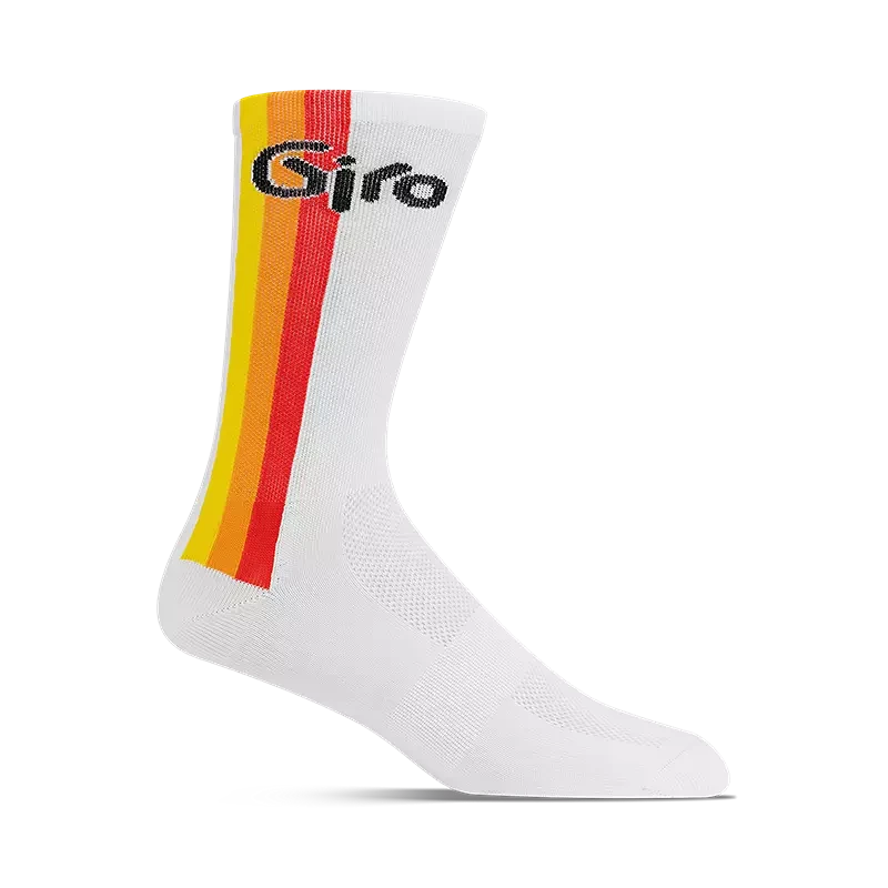 Giro Comp Racer High Rise Cycling Socks White / S