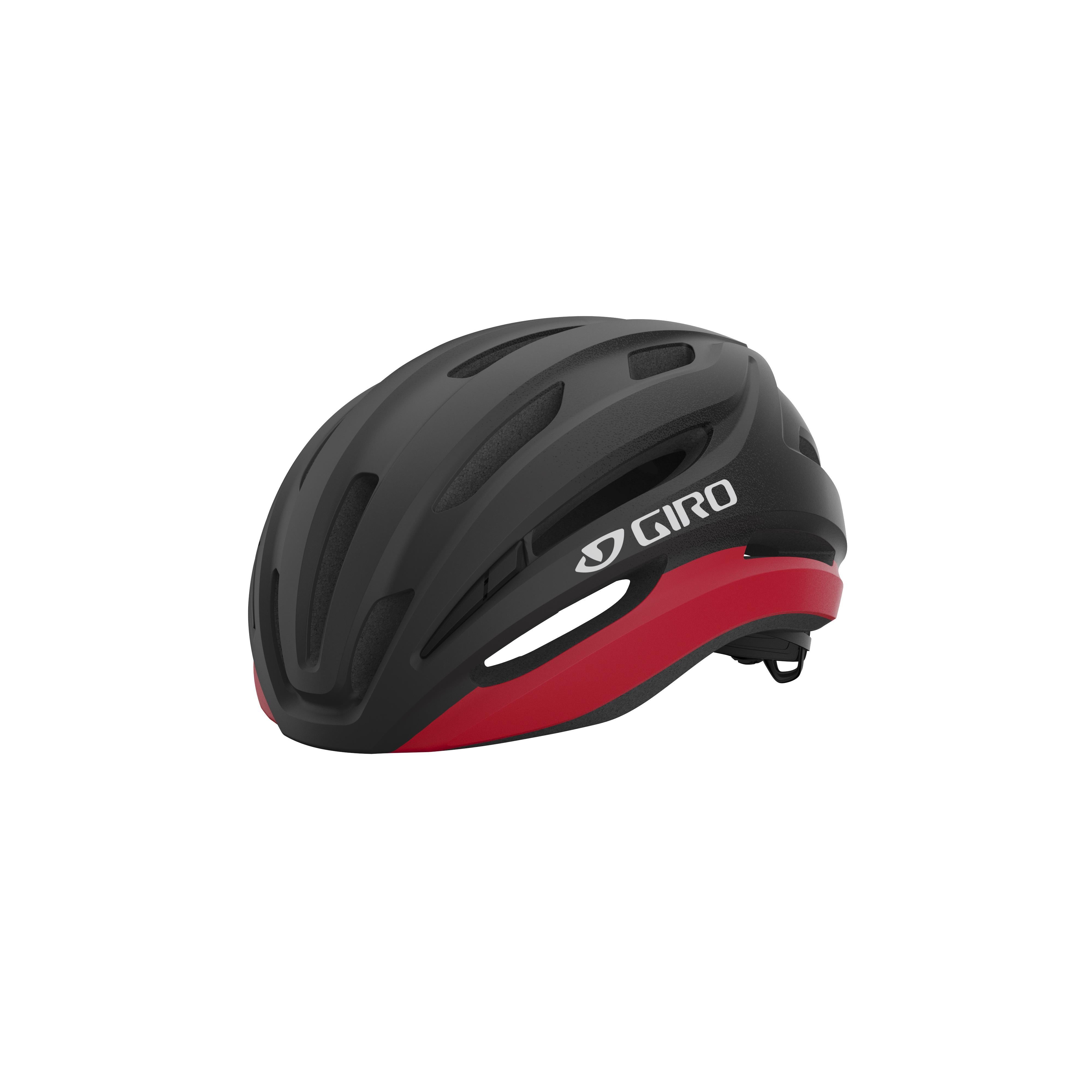 Giro Isode II Road Bike Helmet Matte Black Red / One Size 54-61cm