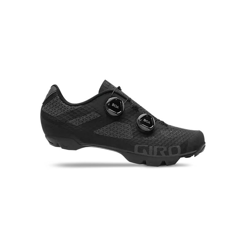 Giro Sector MTB Cycling Shoes Black/Dark Shadow / 39