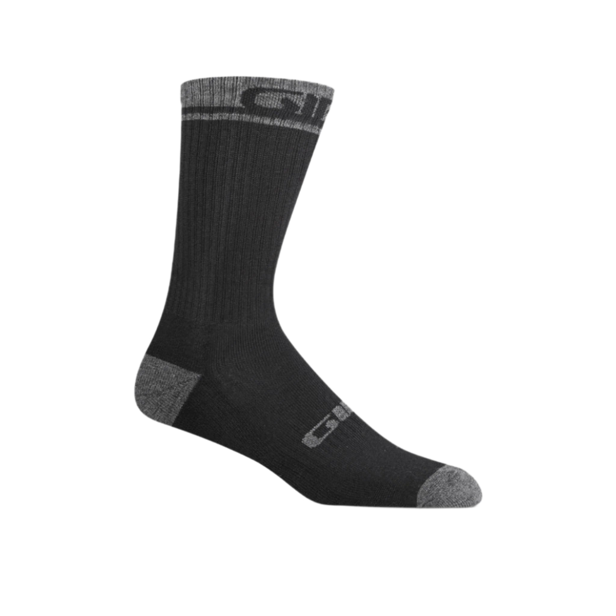 Giro Winter Merino Wool Socks Black/Grey / S