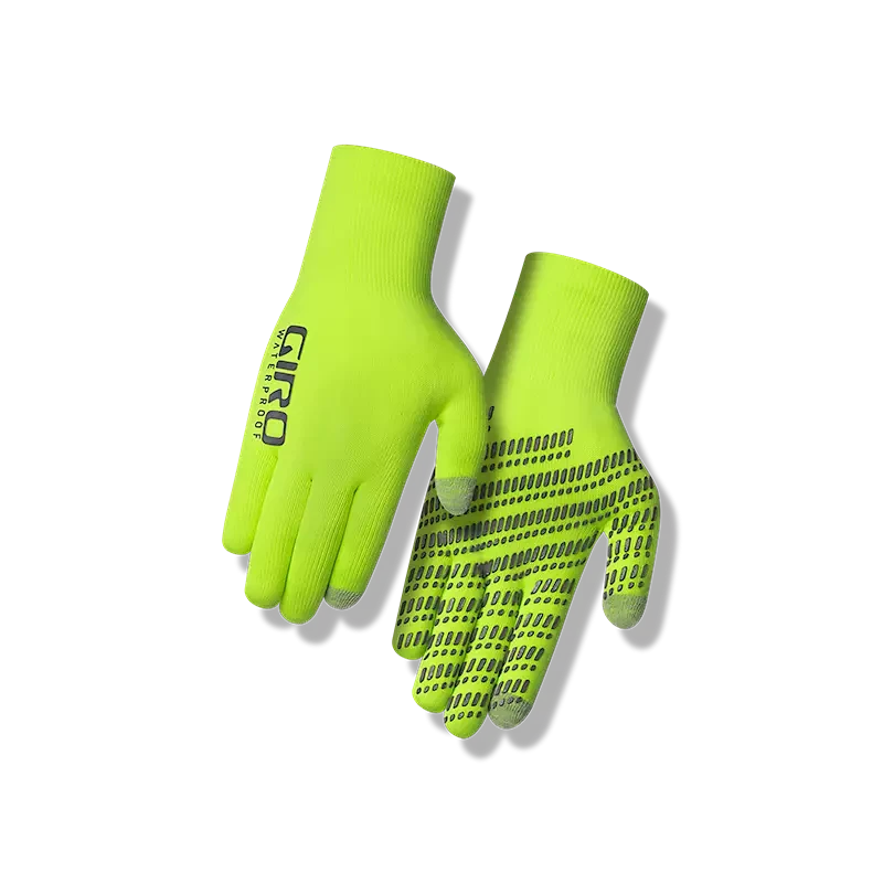 Giro Xnetic H2O Waterproof Gloves Open Yellow / S 51-55cm