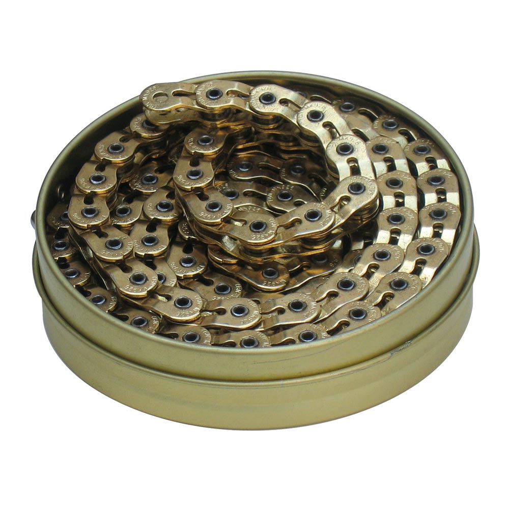 Gusset Bling Slink Chain Gold / 3/32 / 1-Speed