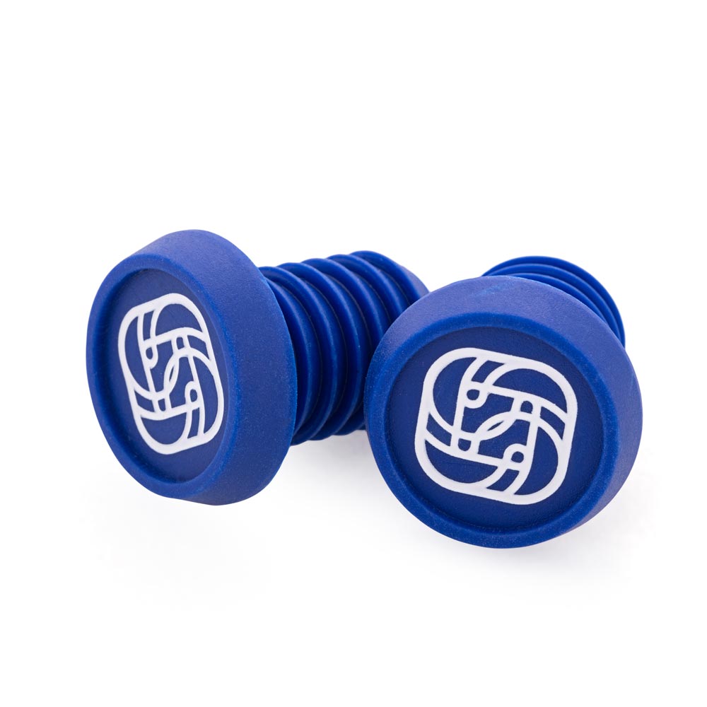 Gusset BMX Push-In Plugs Blue