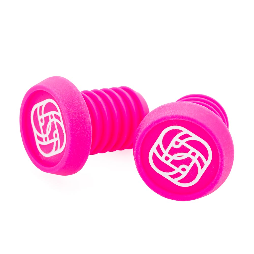 Gusset BMX Push-In Plugs Pink