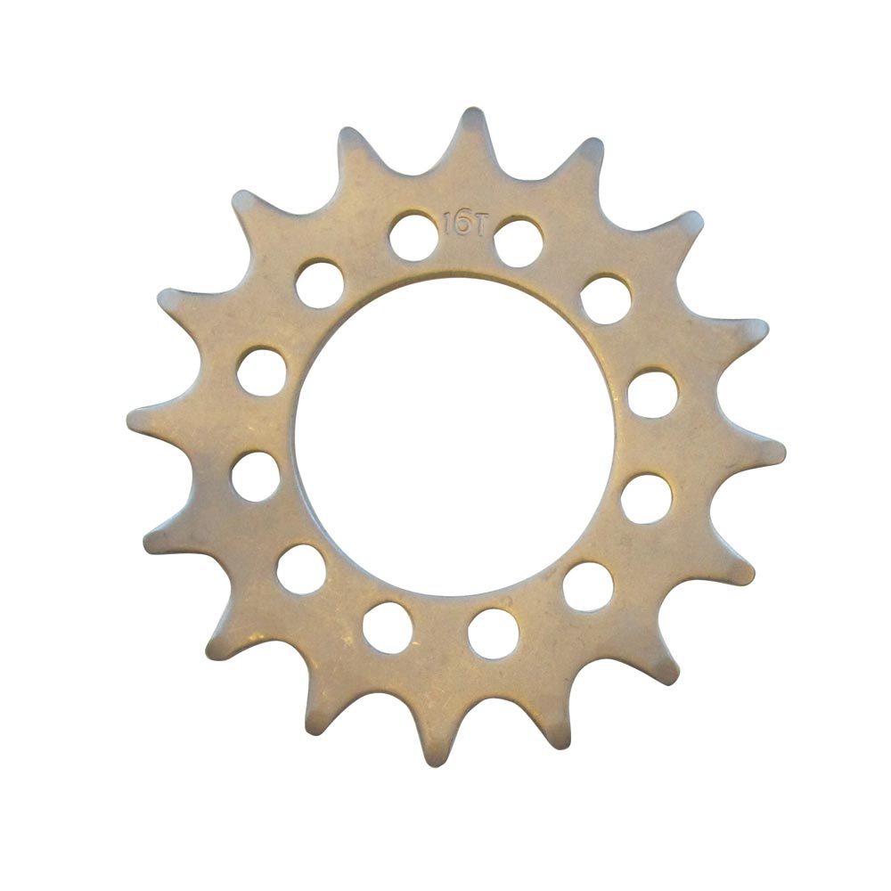 Gusset Disc Mount Fixed Sprockets Silver / 16T