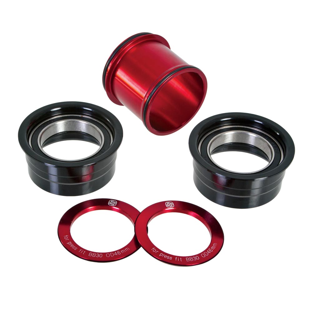 Gusset GRS PF30 Bottom Bracket Black / 46mm