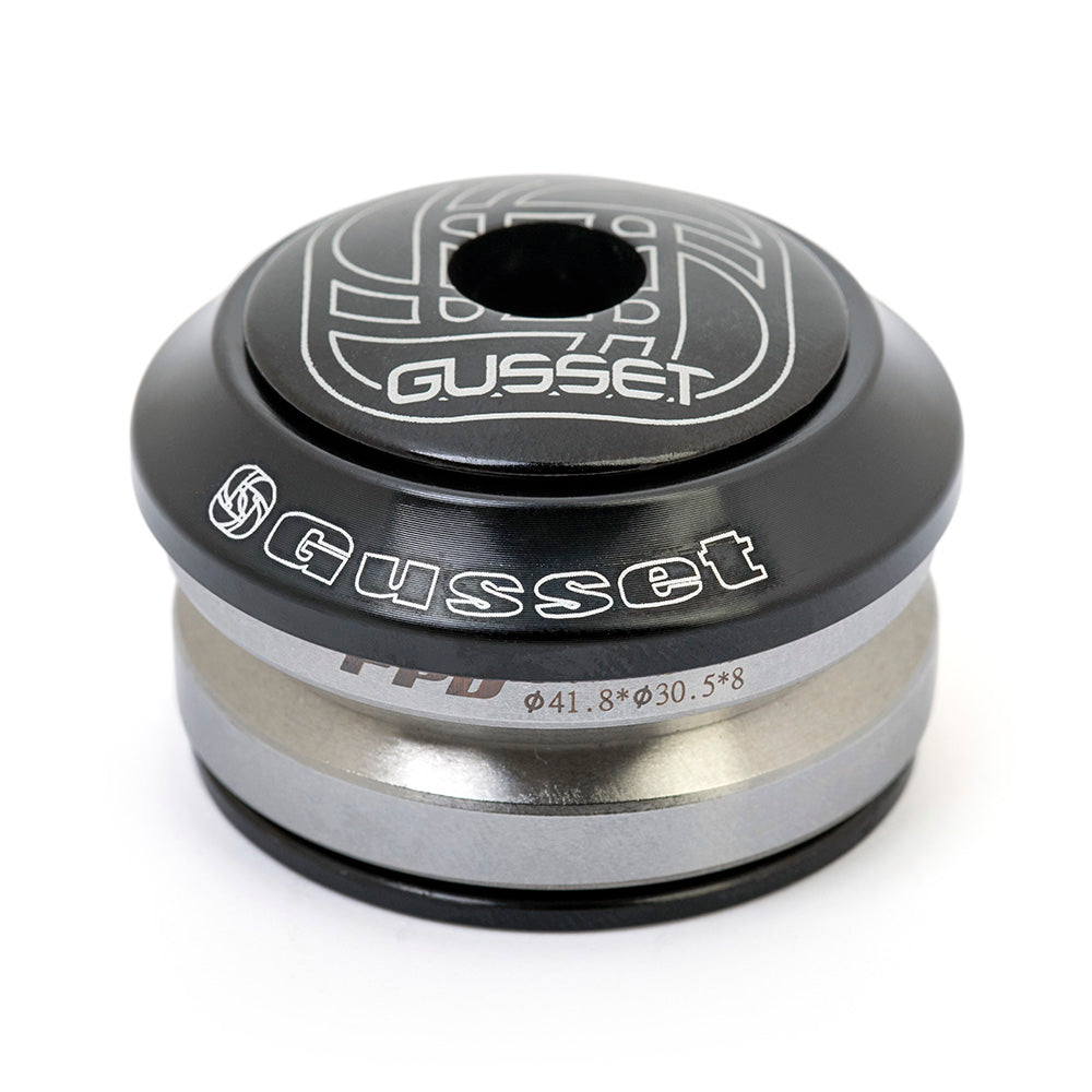 Gusset Integrated Headset Black / 1 1/8