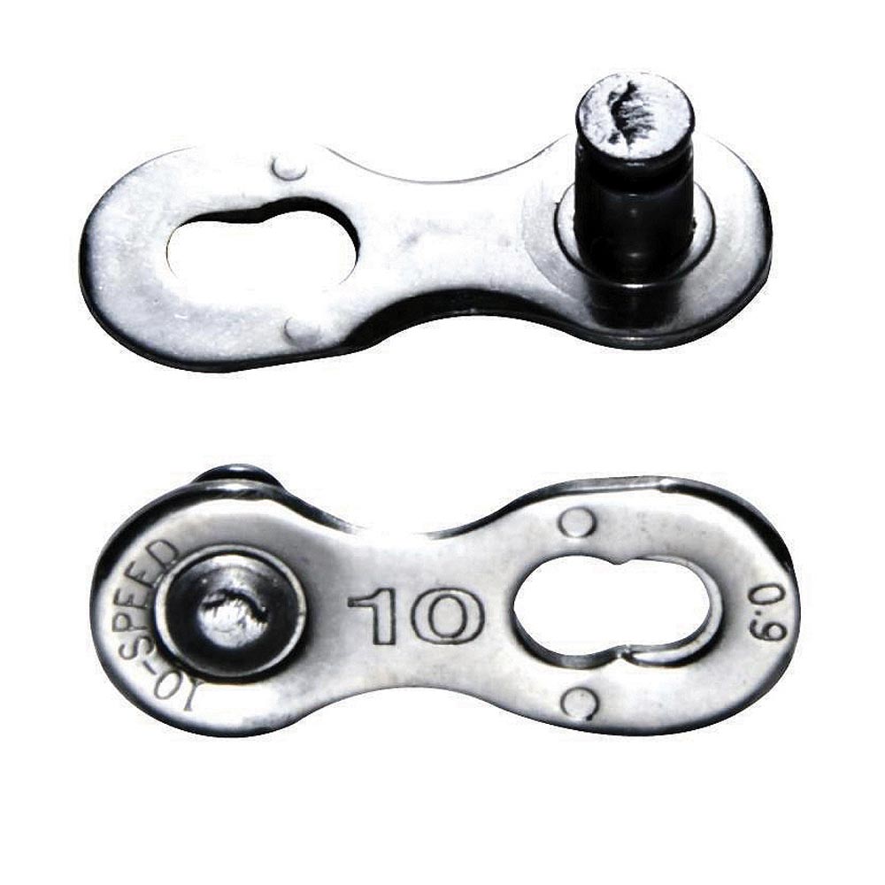 Gusset Quick Joining Chain Link 10-Speed Chrome / 10-Speed