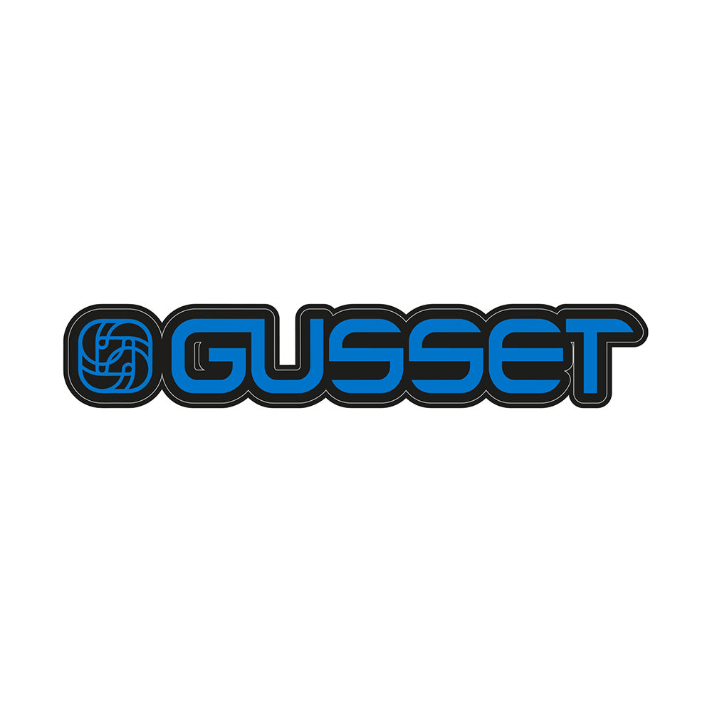Gusset S2 Handlebar Decals Blue / One