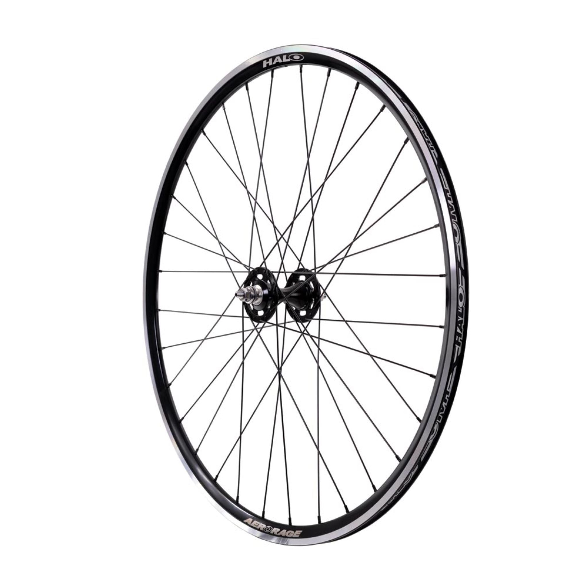 Halo Aerorage Track 700c Wheel Black / 700c / Front